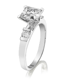 Silver-Plated Cubic Zirconia Ring at Fashion World Catalogue Silver-Plated Cubic Zirconia Ring.