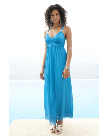 Fashion World Diamante Trim Sparkle Maxi Dress Length 52in Fashion World Diamante Trim Sparkle Maxi Dress Length 52in