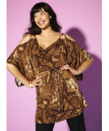 Printed Jersey Top