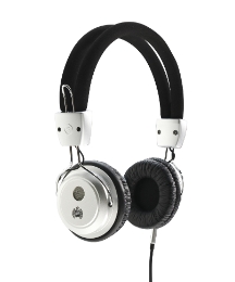 MOS Headphones Silv/Black