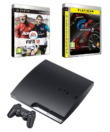 PS3 320GB Console  FIFA 12  GT5