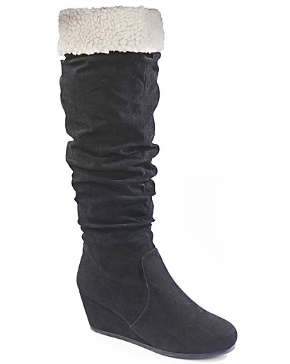 Jeffrey & Paula Shearling Boots E Fit