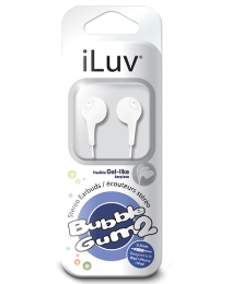iLuv Bubble Gum2 Earphones White from JD Williams