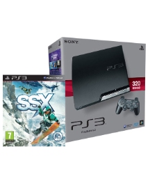 PS3 320gb Console  SSX Deadly Descents