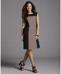 Anna Scholz Retro Colour Block Dress