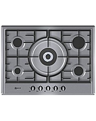 Neff Built In Stainless Steel Gas Hob