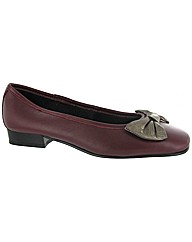 Riva Strawberry Two Tone Ballerina