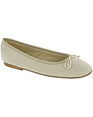 Riva Lulu Ladies Flat Suede Ballerina