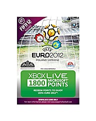 Xbox live euro 2012 1800 points