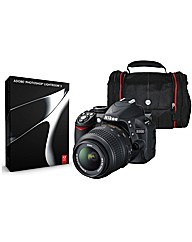Nikon D3100 18-55 VR Digital SLR Kit 3