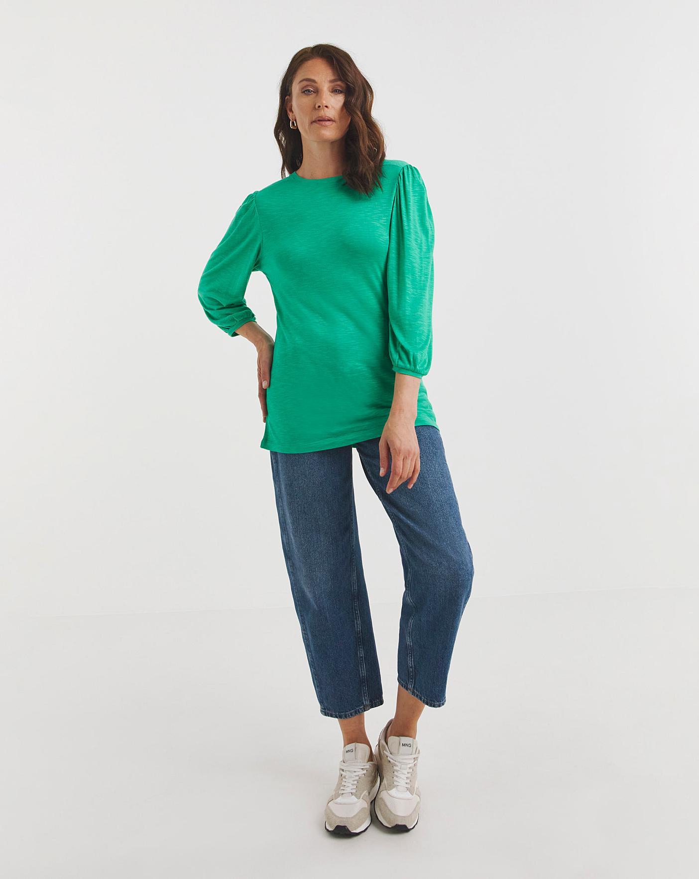 Volume Sleeve Boxy Top Ambrose Wilson