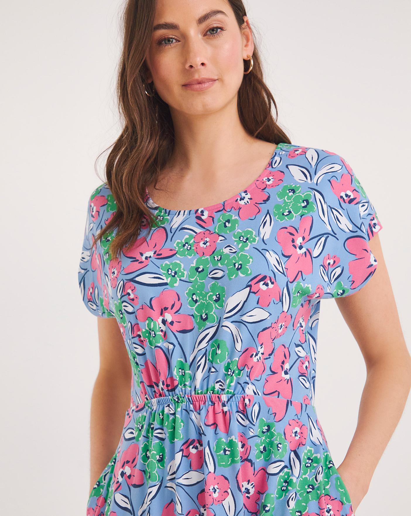 Julipa Gathered Waist Jersey Dress Ambrose Wilson