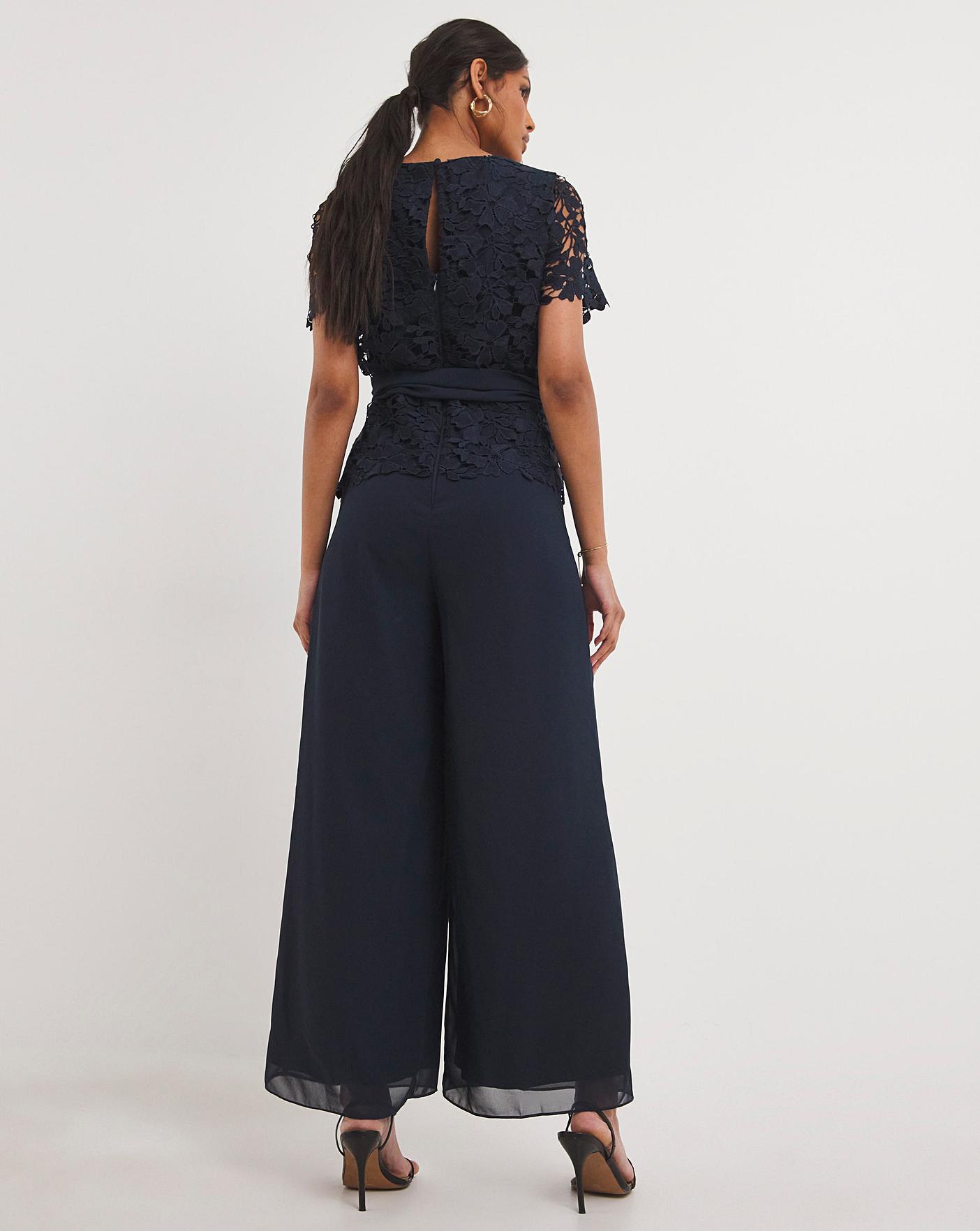 Joanna Hope Lace Jumpsuit J D Williams