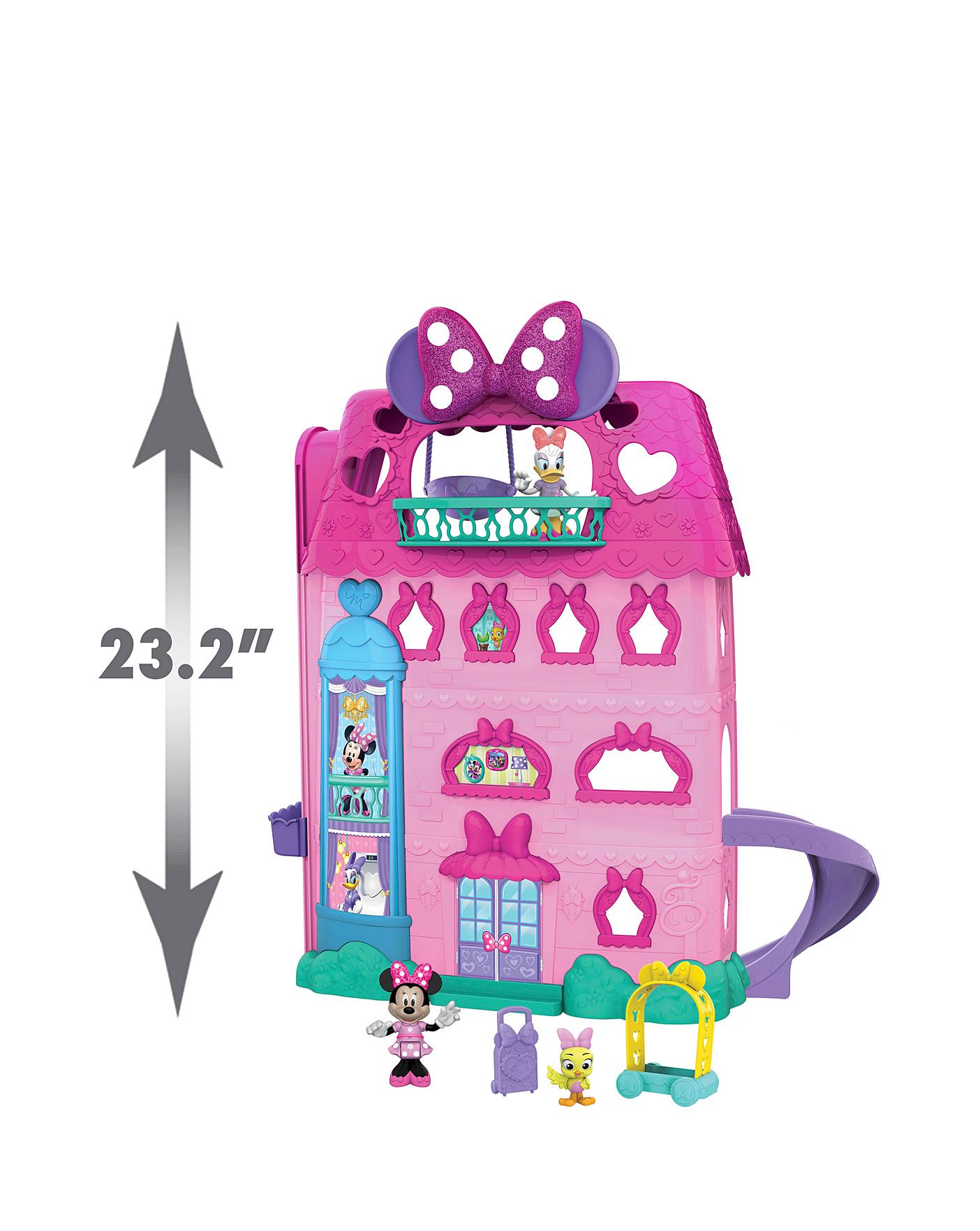 Minnie Mouse Bow Tel Hotel Playset J D Williams