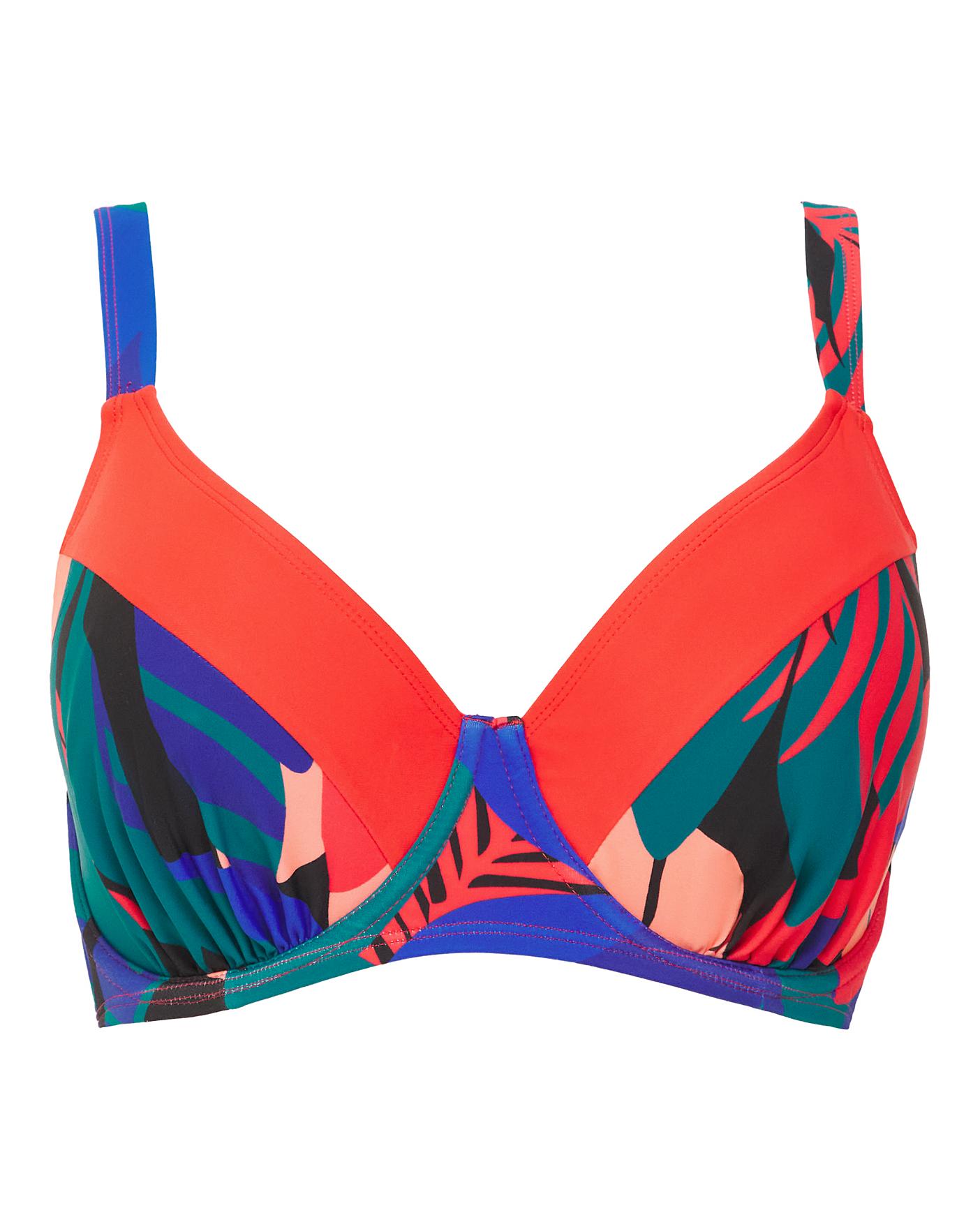 Mix And Match Underwired Bikini Top J D Williams