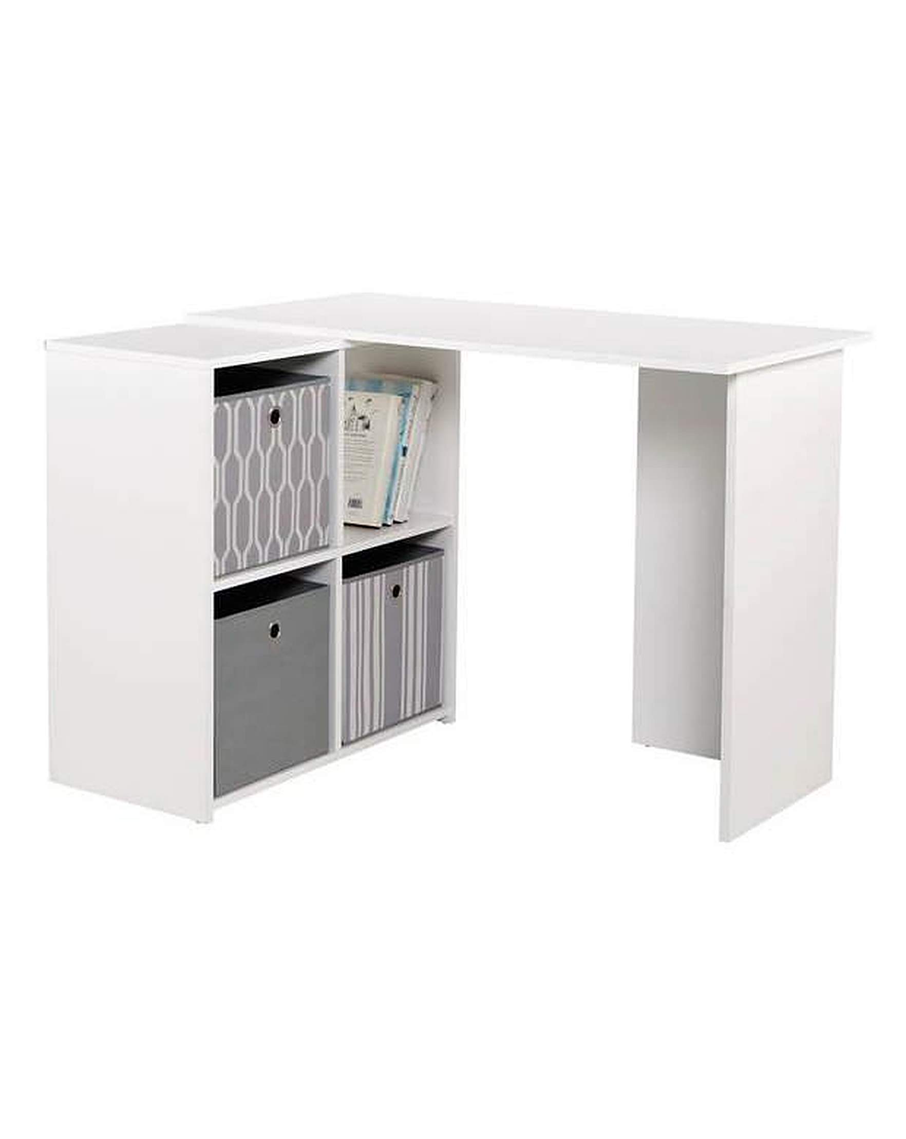 Calgary Corner Office Desk Home Beauty Gift