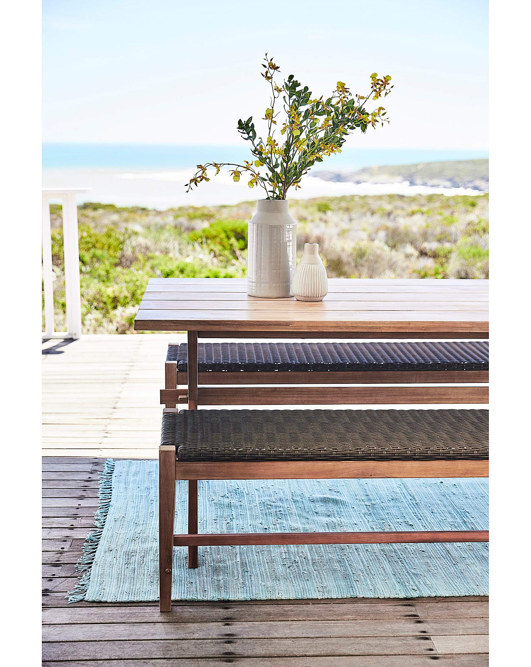 Odell Table And Bench Dining Set Oxendales