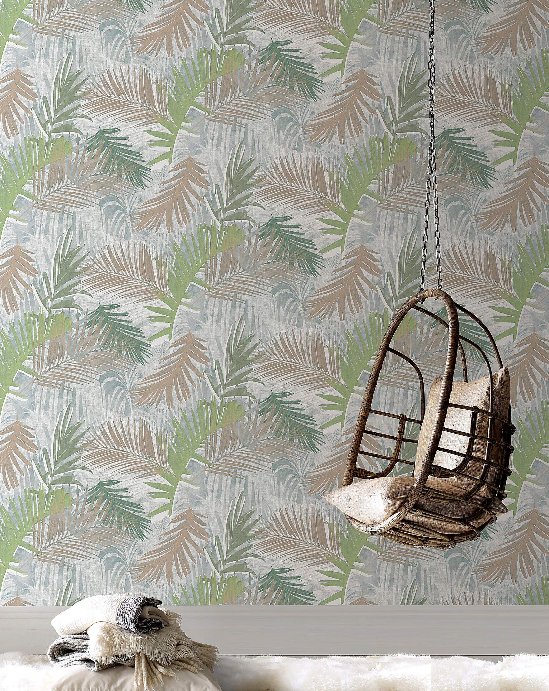 Graham Brown Jungle Glam Wallpaper J D Williams