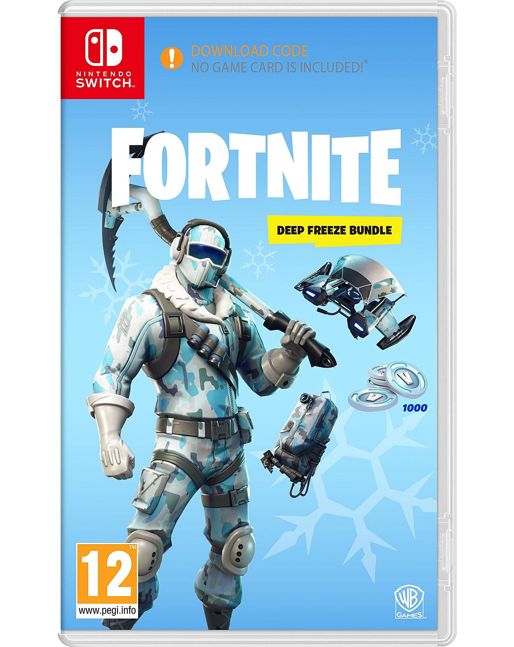 Fortnite Deep Freeze Bundle Switch Ambrose Wilson - 