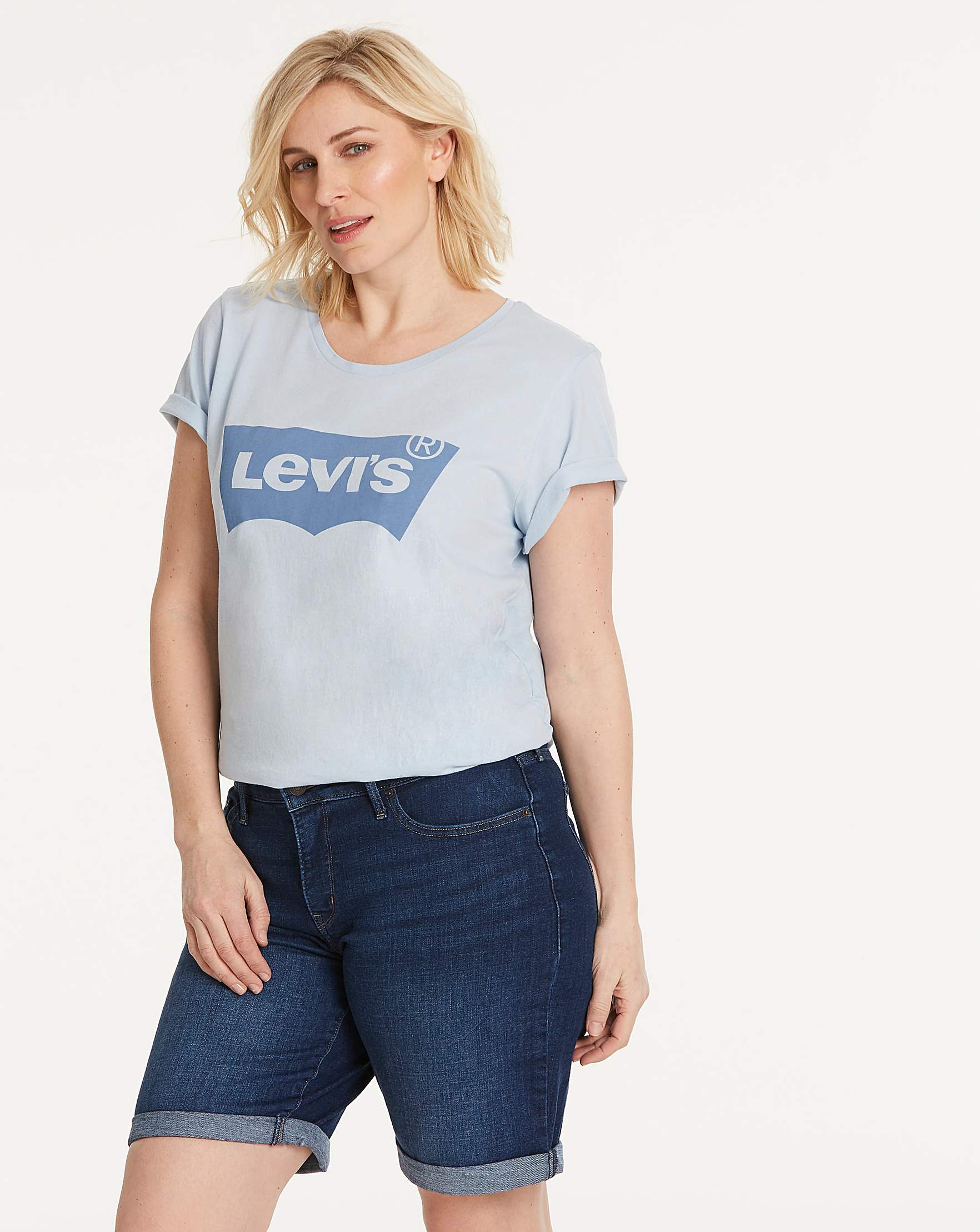 levi's shaping bermuda shorts