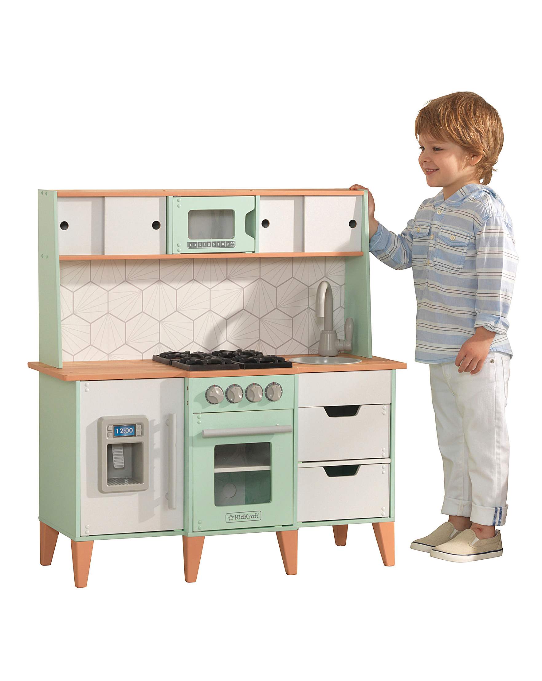 Kidkraft Mid Century Modern Play Kitchen Oxendales