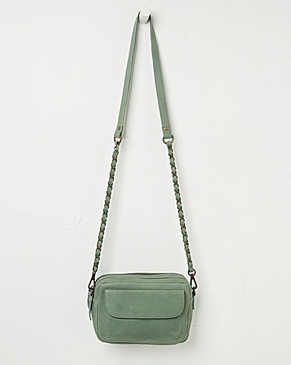 Fatface Leather Olso Camera Bag