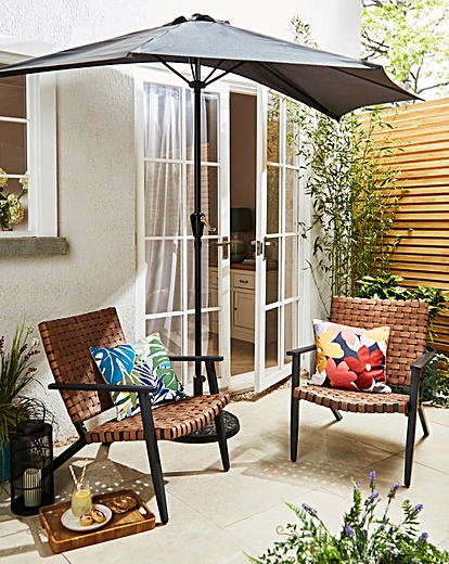 Half Garden Parasol