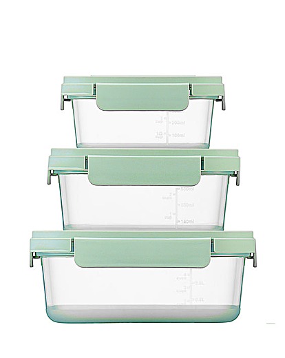 LocknLock Nest & Lock 3 Piece Container Set