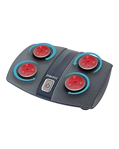 HoMedics Dual Shiatsu Heated Foot Massager
