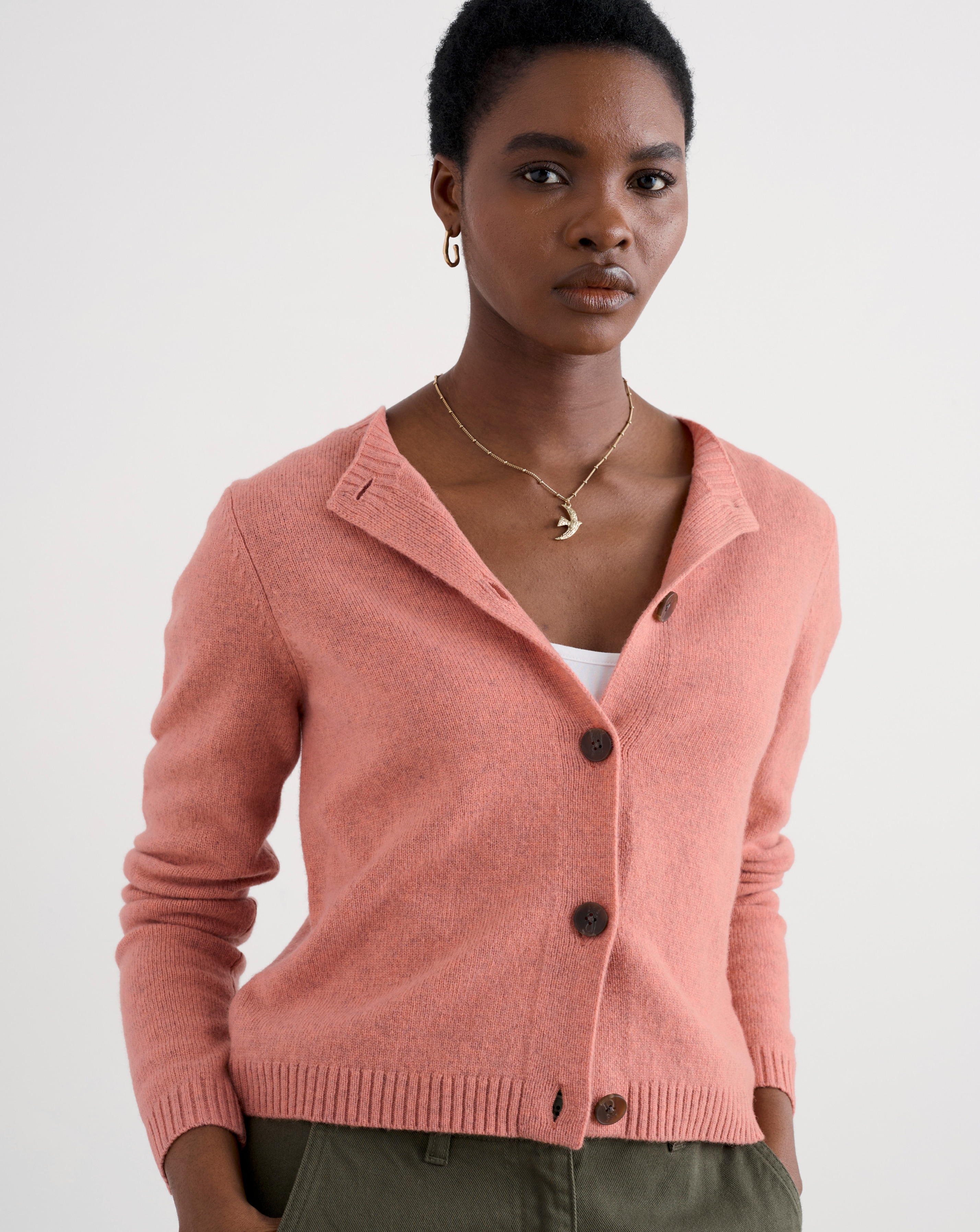 Seasalt Cornwall Dawson Pick Merino Wool Cardigan | Ambrose Wilson