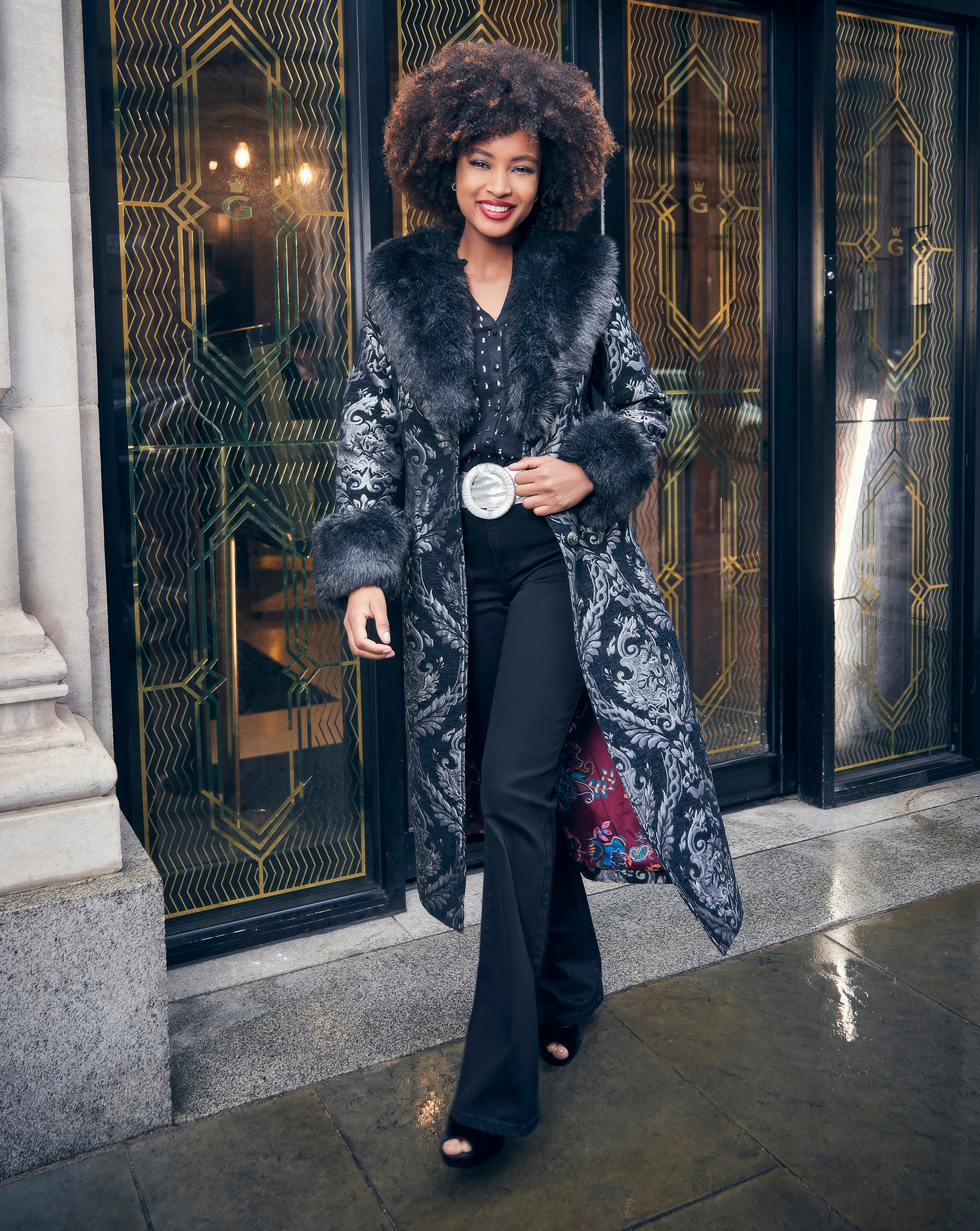 Joe Browns Vintage Boulevard Faux Fur Wrap | Ambrose Wilson