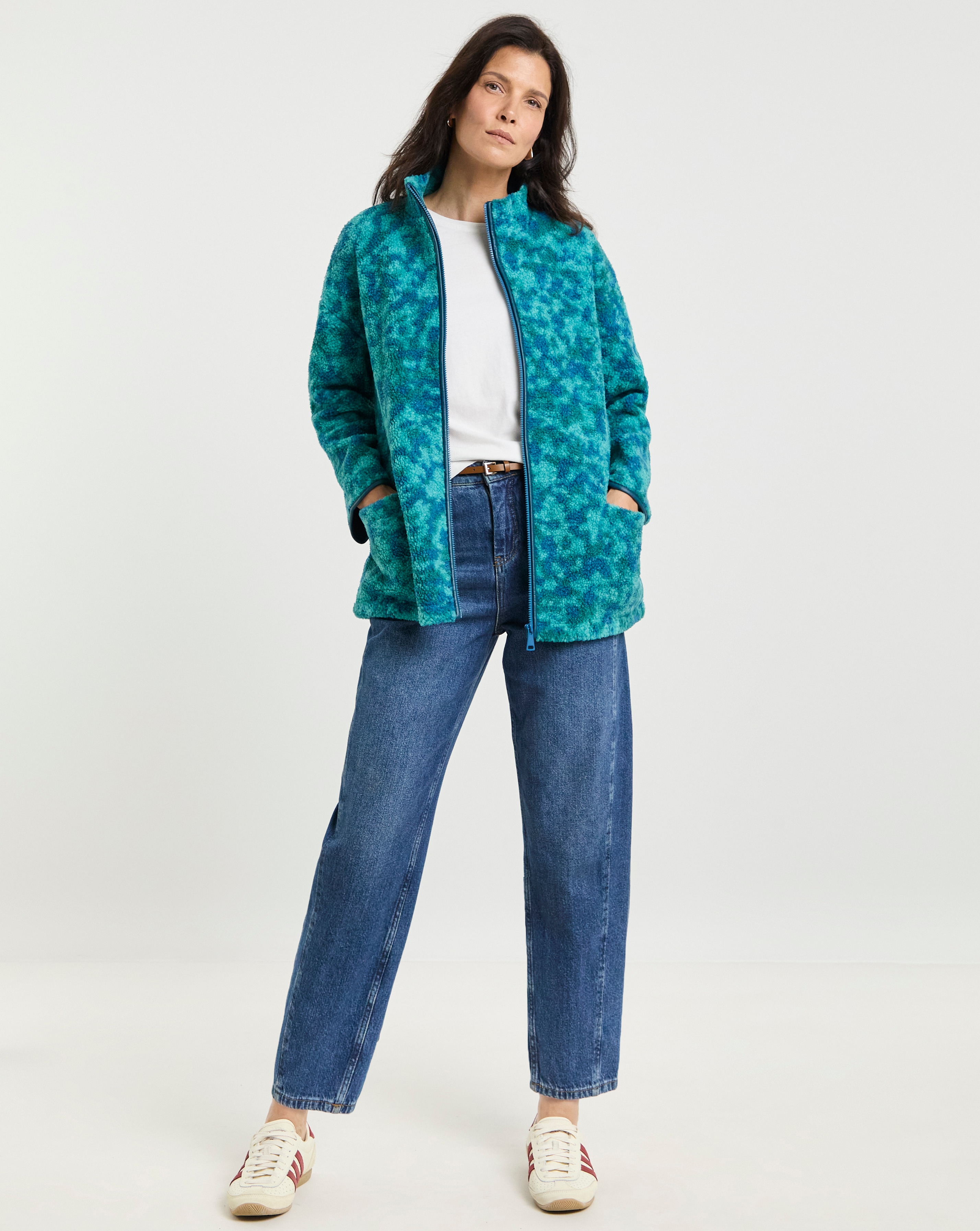 Anthology Chocolate Suede Trucker Jacket | Premier Man