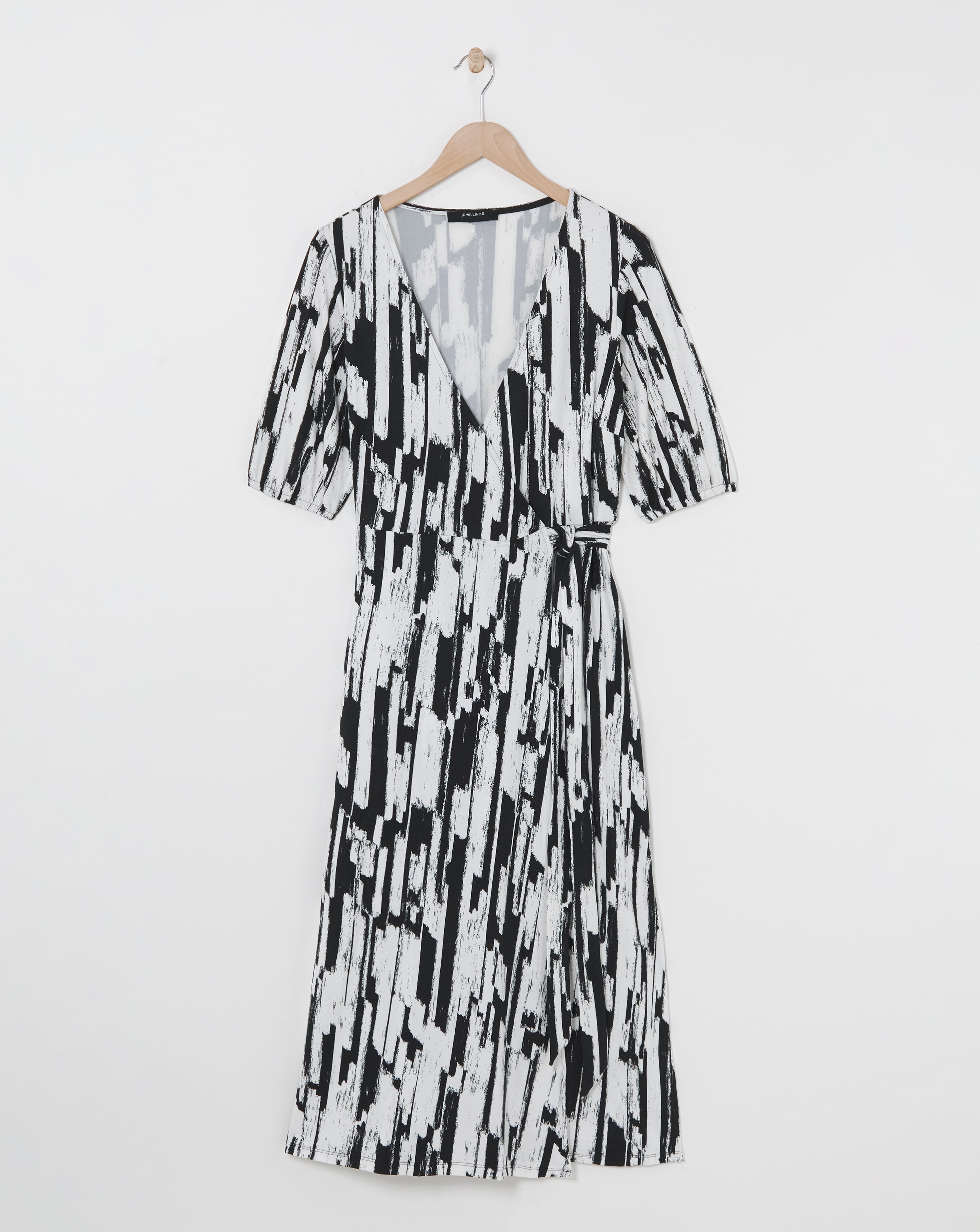 Velvet Glitter Wrap Dress Marisota