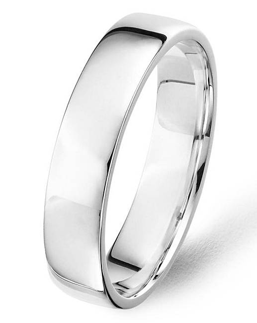 Argentium Silver Mens Wedding Band Jacamo Argentium Silver Mens Wedding Band