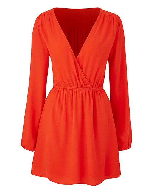 Loverbird Wrap Dress | Simply Be