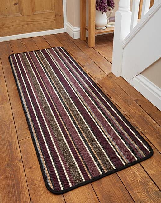 Striped Utility Mats Runners J D Williams Striped Utility Mats Runners