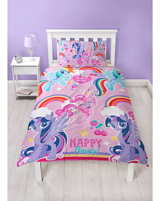 My Little Pony Crush Single Rotary Duvet J D Williams