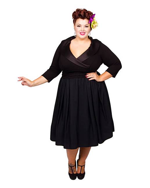 tuxedo evening gown