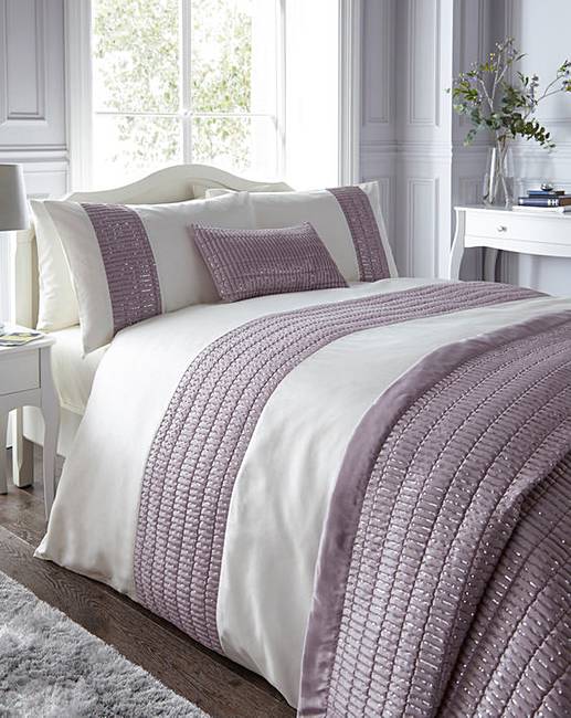 Mirage Heather Duvet Cover Set J D Williams Mirage Sequins Heather Duvet Cover Set