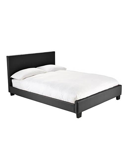 Madison King Bed With Quilted Mattress J D Williams