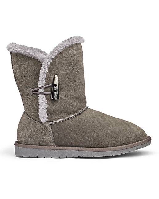 Suede Ankle Boots Eee Fit J D Williams