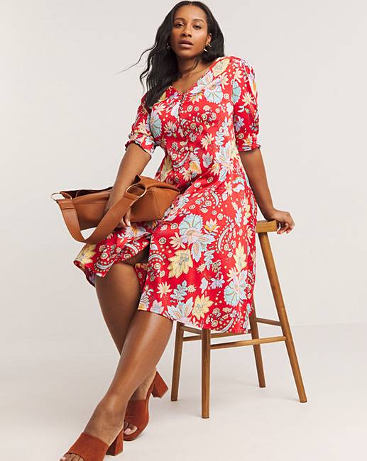 JoeBrownsFloralMidiDress