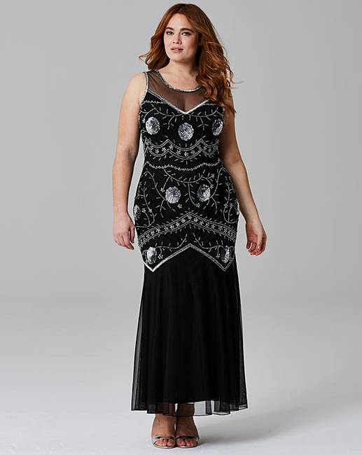 beaded maxi