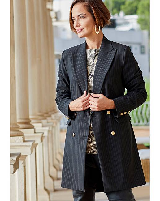 Joanna Hope Stripe Tailored Blazer | Ambrose Wilson