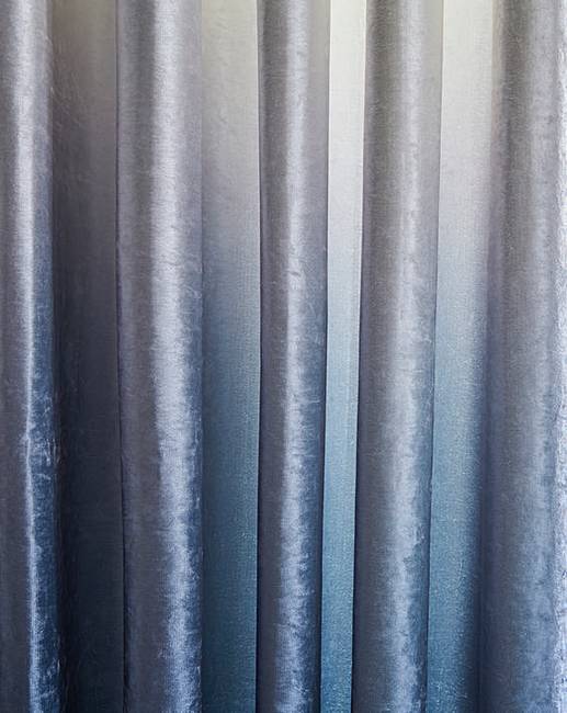 Re Ombre Velvet Eyelet Curtains J D Williams Re Ombre Velvet Heavyweight Eyelet Curtains