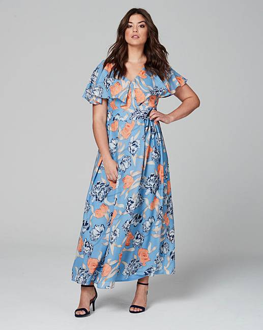 Lovedrobe Printed Maxi Dress | Simply Be