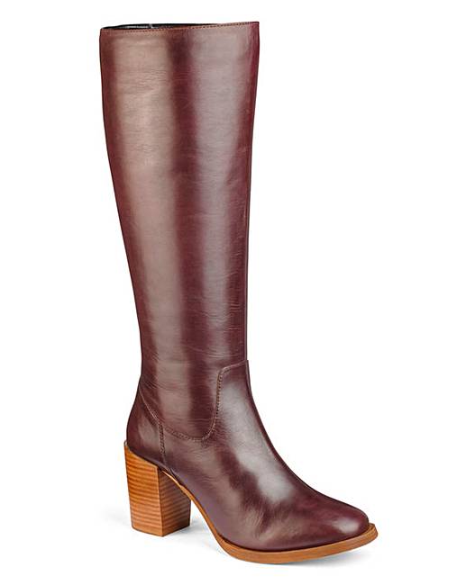 Heavenly Soles Boots EEE Standard Calf Simply Be