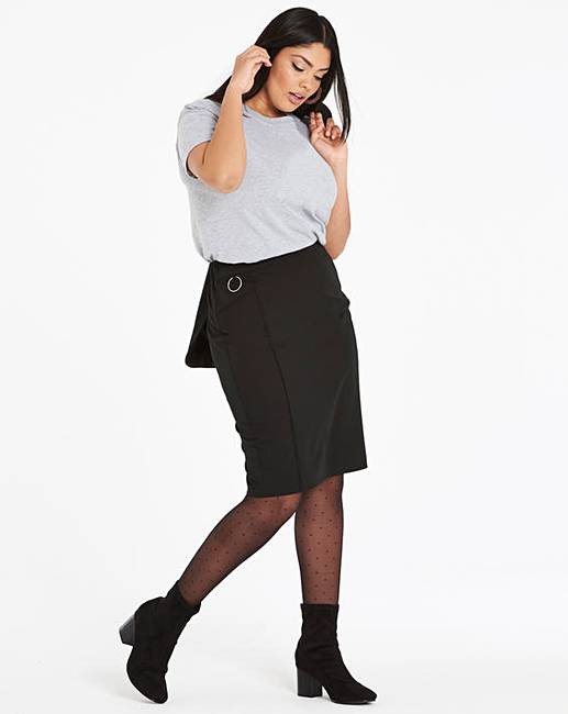 Tailored Smart Pencil Skirt | Simply Be