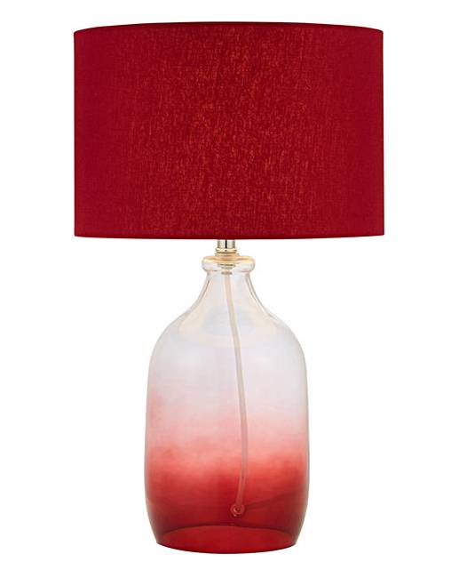 Ombre Glass Table Lamp J D Williams Ombre Glass Table Lamp