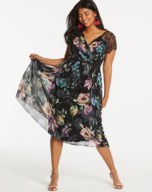 Embroidered Lace Dress